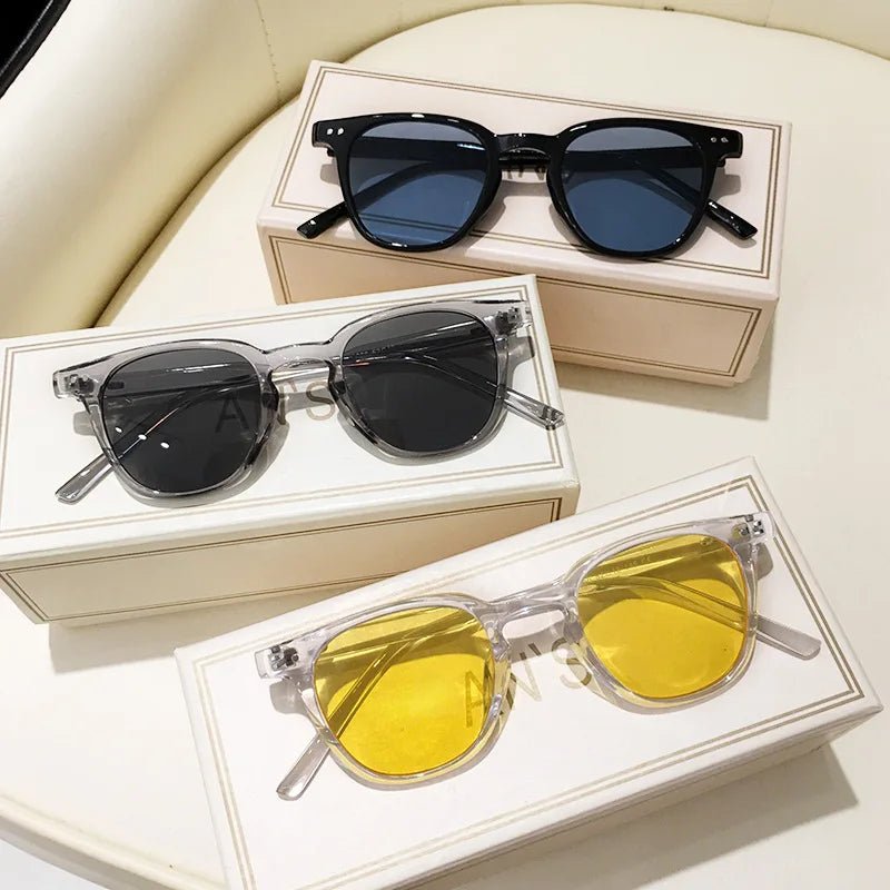 Occhiali da Sole Quadrati Vintage a Specchio Unisex | UV400 | Glow - Glow