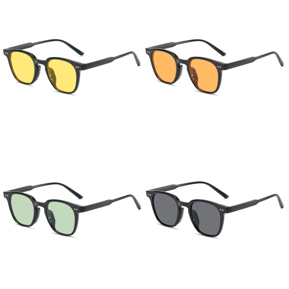 Occhiali da Sole Quadrati Vintage a Specchio Unisex | UV400 | Glow - Glow