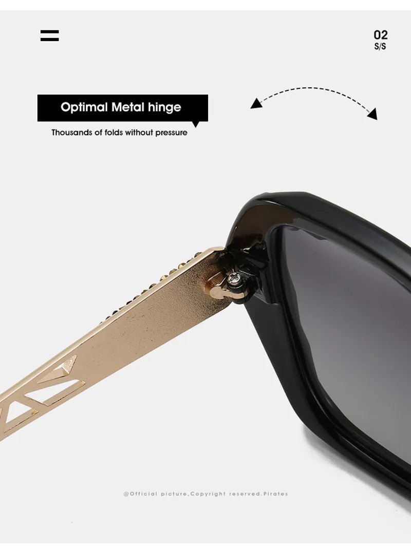 Occhiali da Sole Retrò Oversize UV400 | Glow - Glow