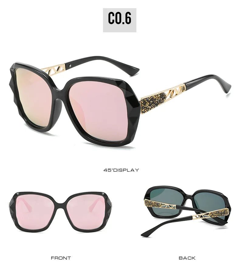 Occhiali da Sole Retrò Oversize UV400 | Glow - Glow