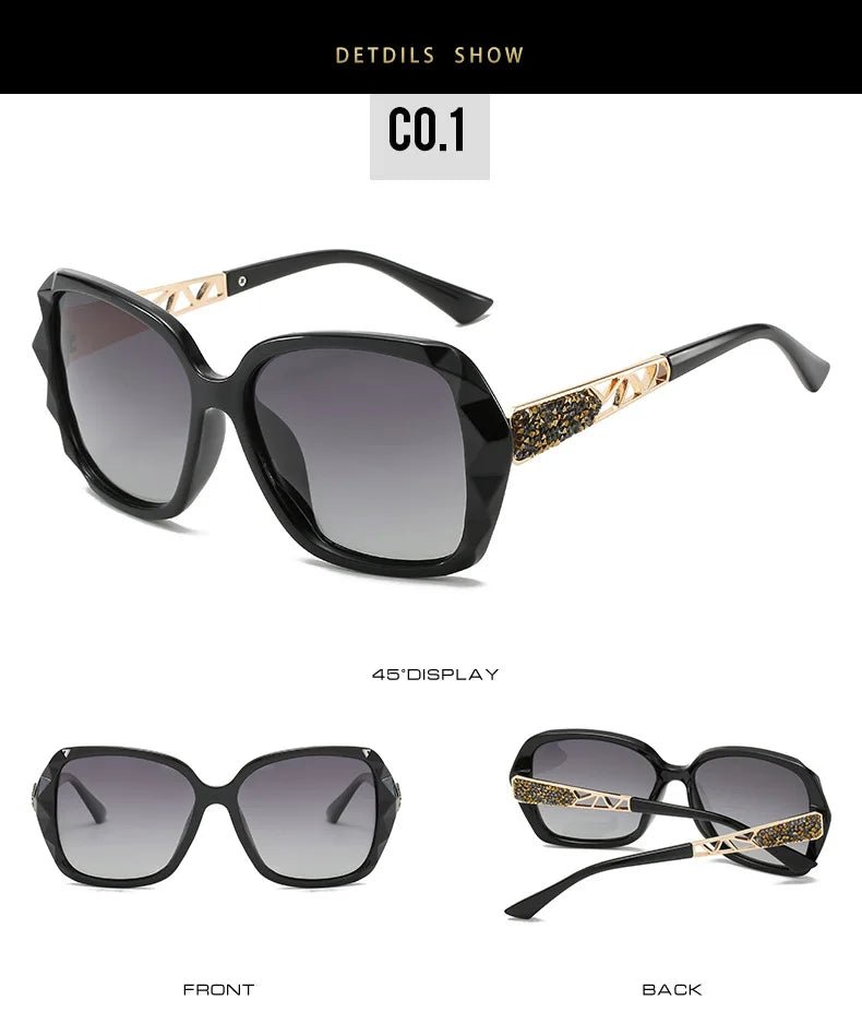 Occhiali da Sole Retrò Oversize UV400 | Glow - Glow