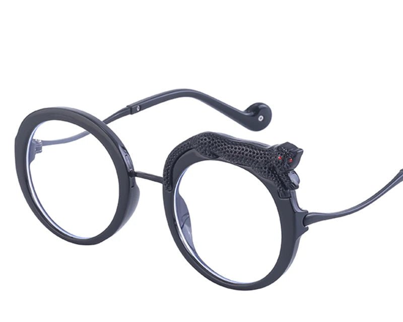Occhiali da Sole Rotondi Steampunk in Metallo UV400 | Glow - Glow