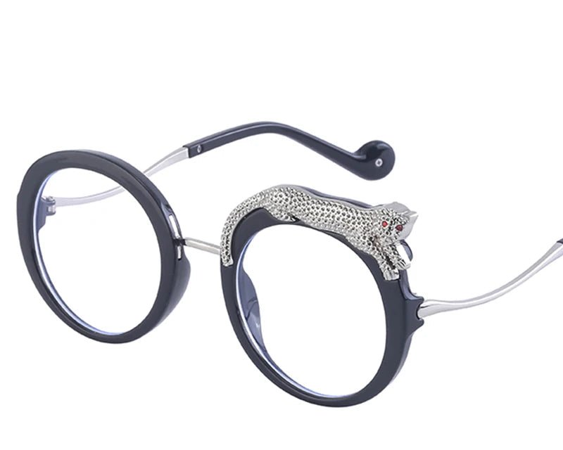 Occhiali da Sole Rotondi Steampunk in Metallo UV400 | Glow - Glow