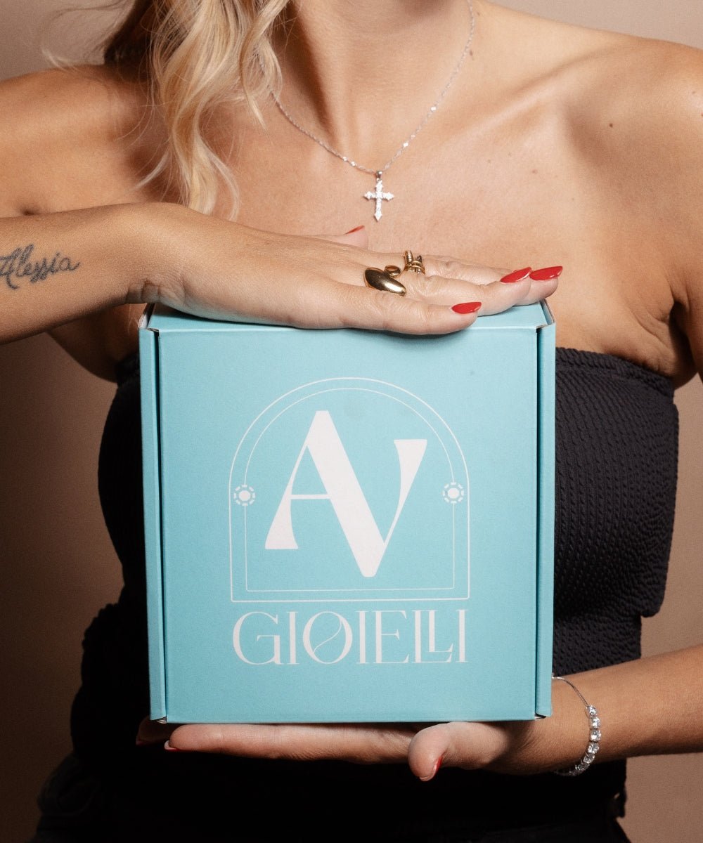 Orecchino Cuore Madreperla - Glow