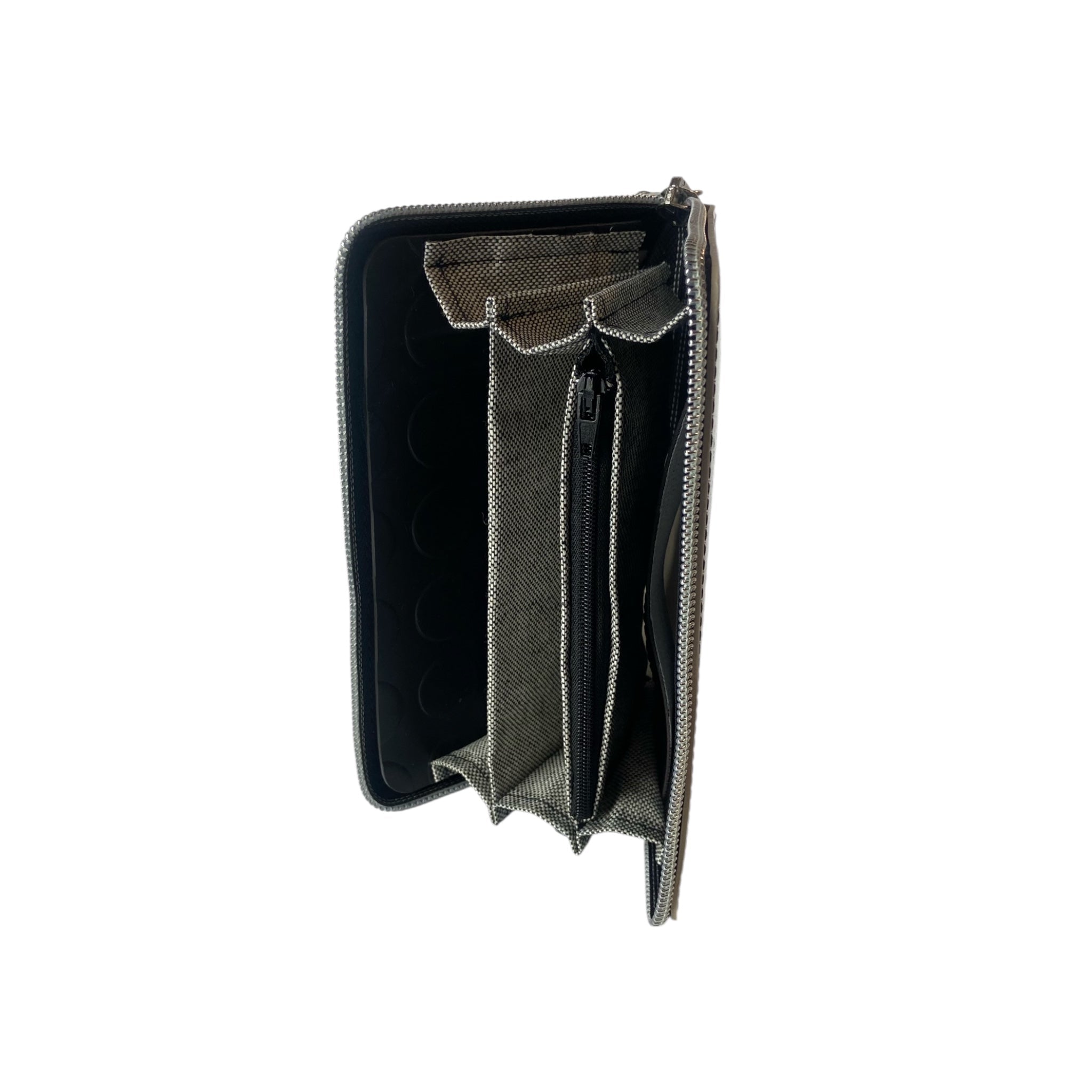 Portafoglio Mini PVC Satinato Nero - Glow