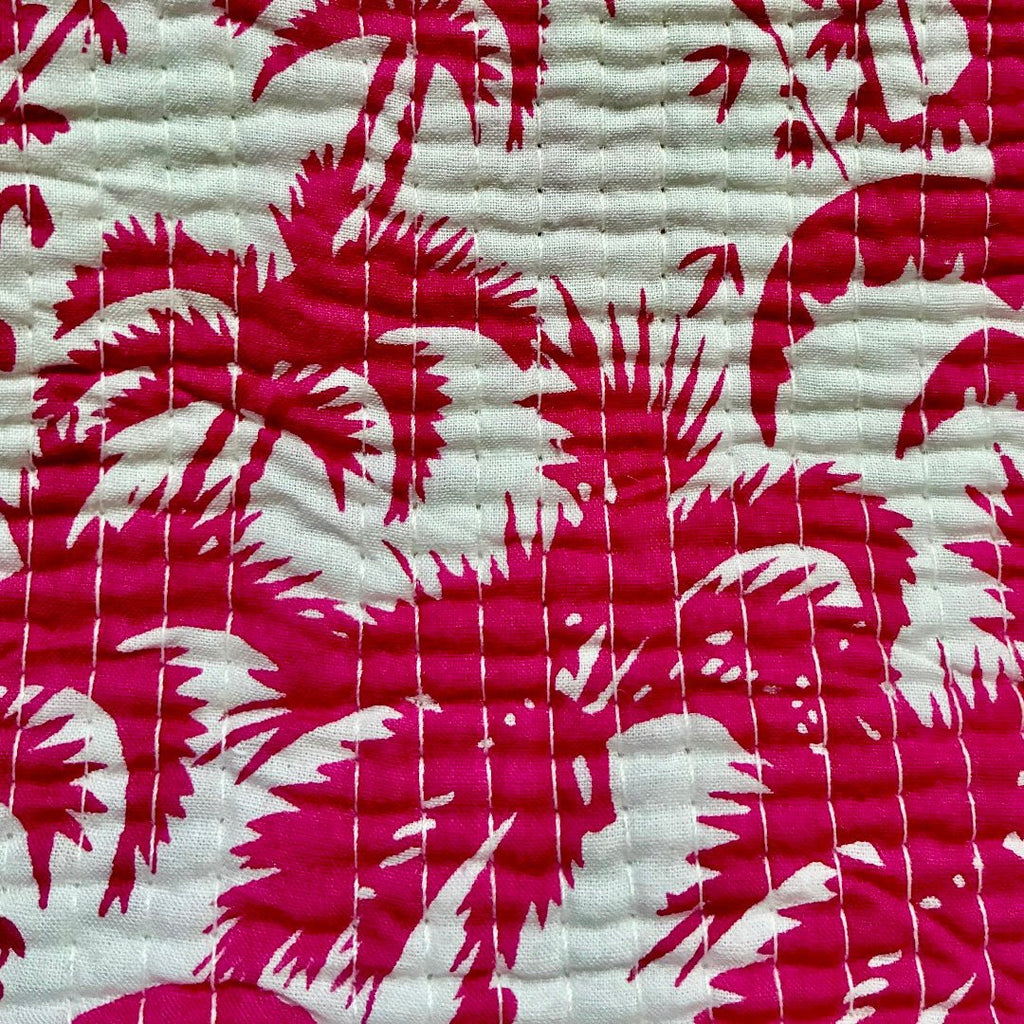 Roary Pouches 🐾 Fucsia Palm - Glow