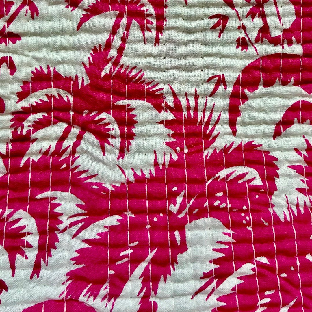 Roary Pouches 🐾 Fucsia Palm - Glow