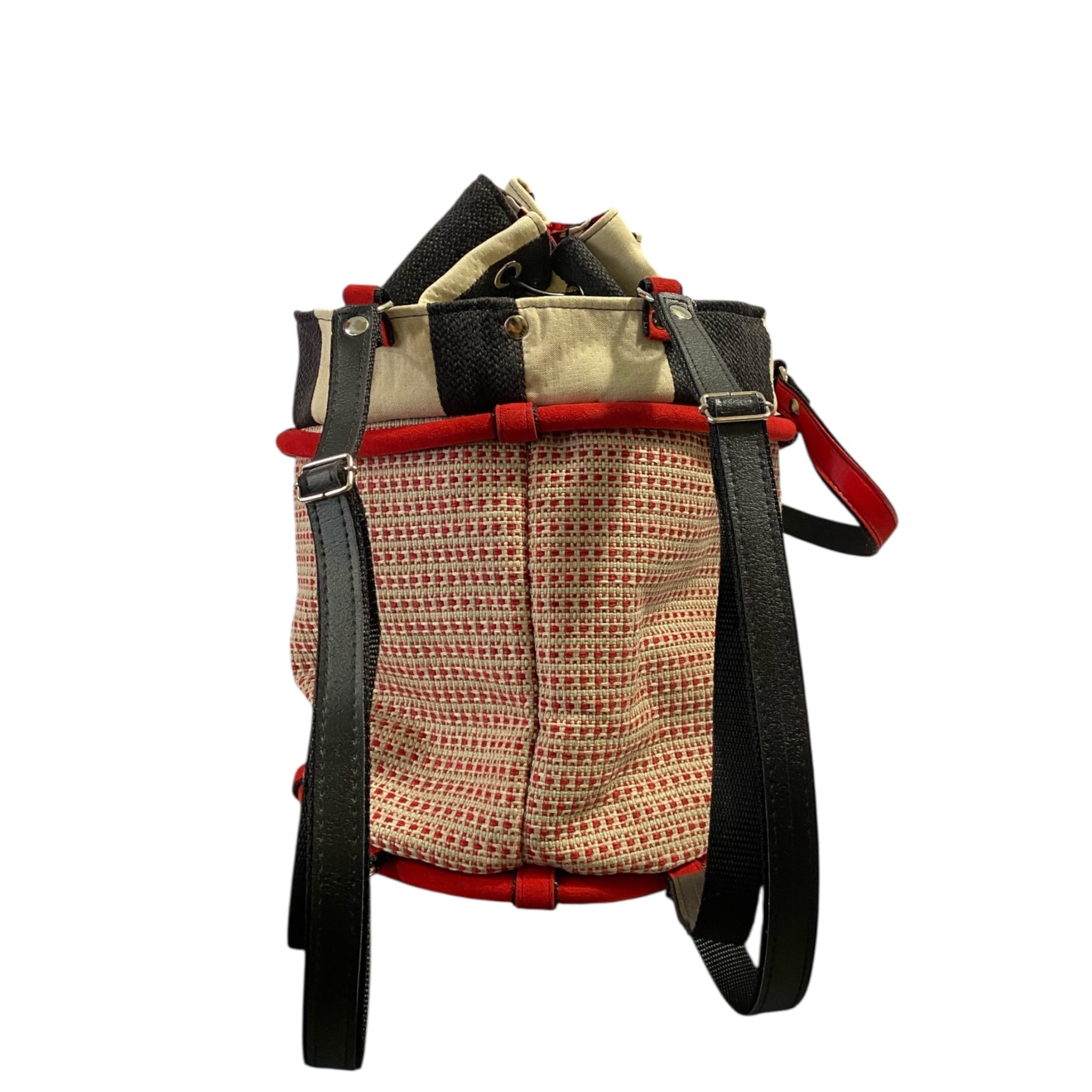 Secchiello Zaino Tweed Rosso - Glow