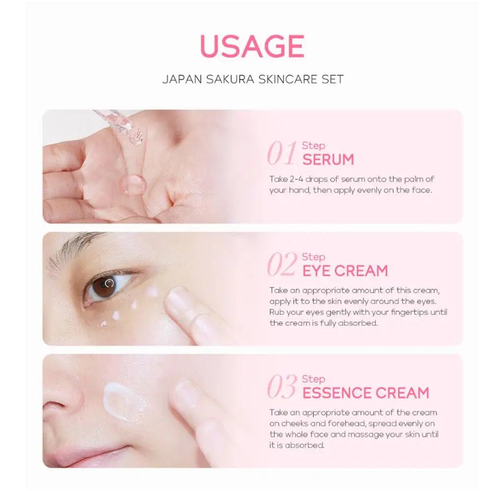 Set Skincare Sakura 3 Pezzi | Glow - Glow