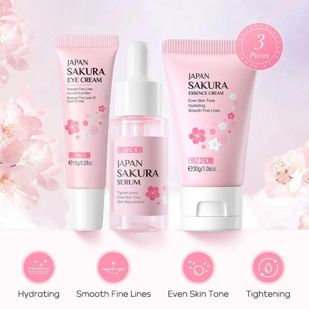 Set Skincare Sakura 3 Pezzi | Glow - Glow
