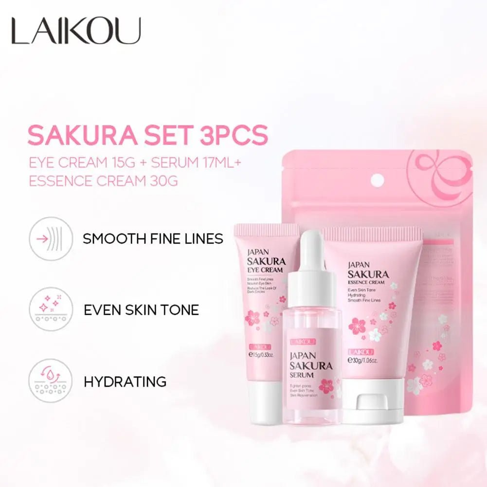 Set Skincare Sakura 3 Pezzi | Glow - Glow