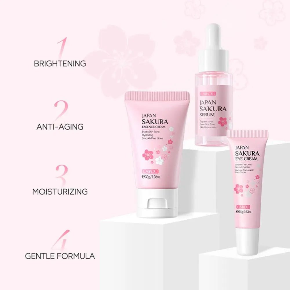 Set Skincare Sakura 3 Pezzi | Glow - Glow