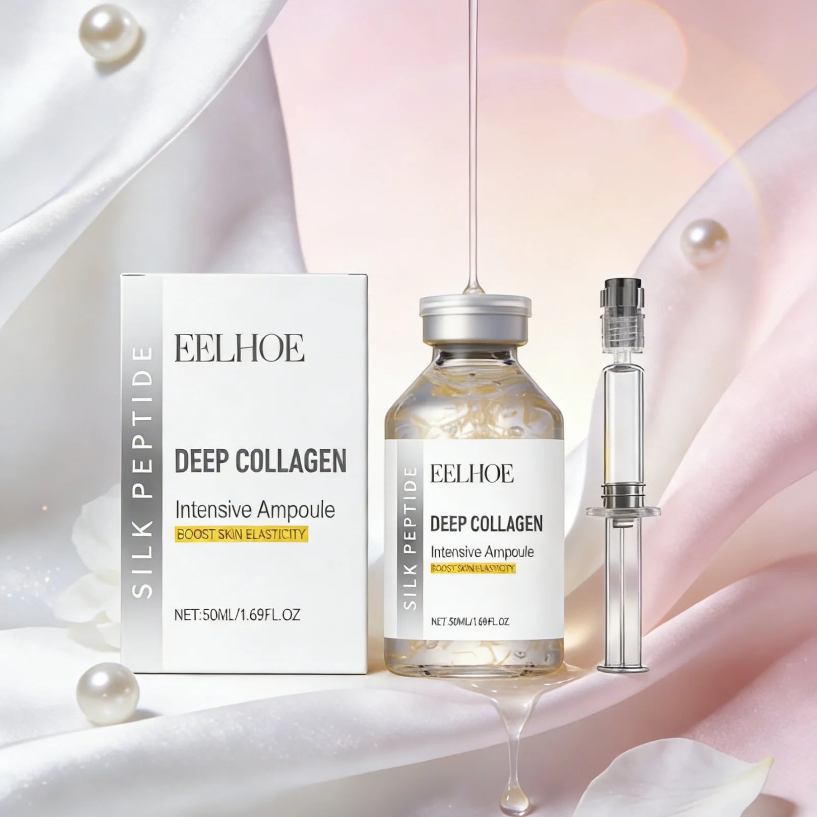 Siero Viso al Collagene e Peptidi di Seta - Glow