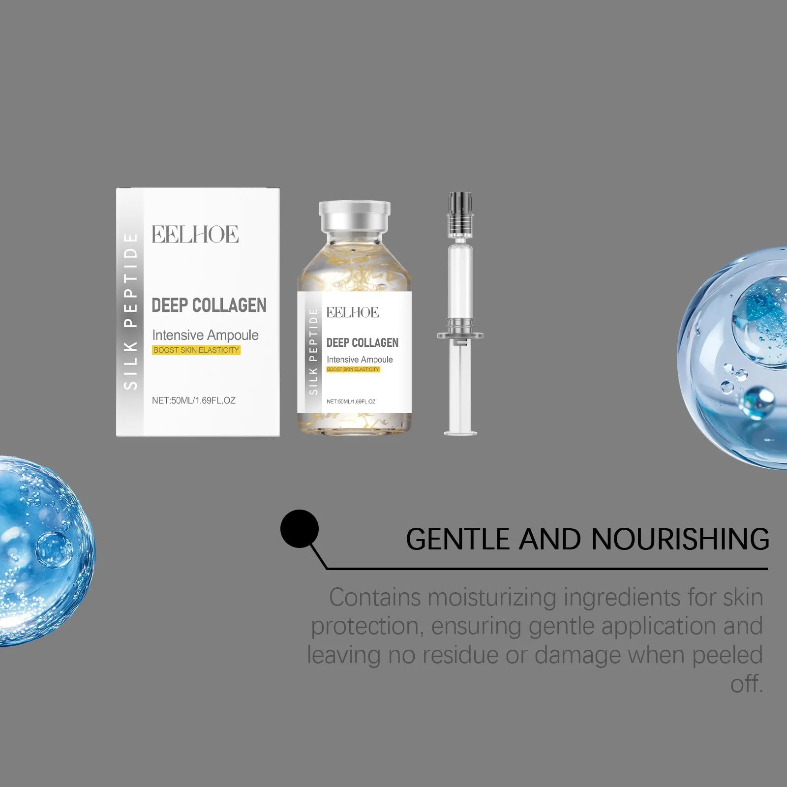 Siero Viso al Collagene e Peptidi di Seta - Glow