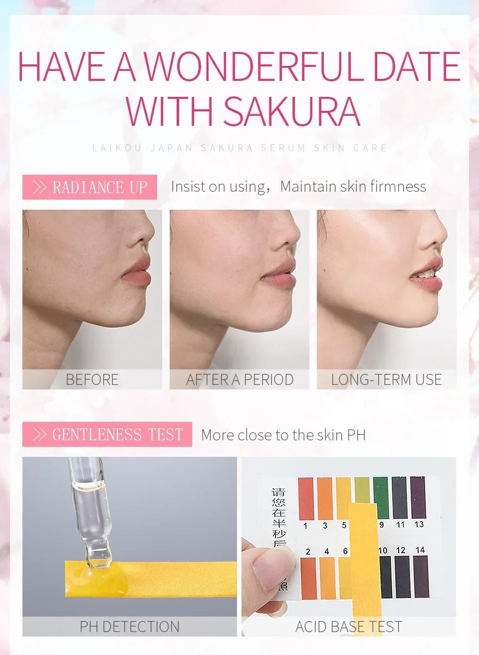 Siero Viso Sakura Sbiancante Anti - Invecchiamento | Glow - Glow