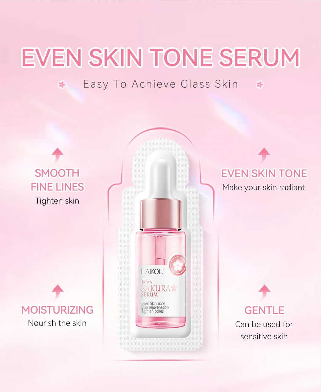 Siero Viso Sakura Sbiancante Anti - Invecchiamento | Glow - Glow