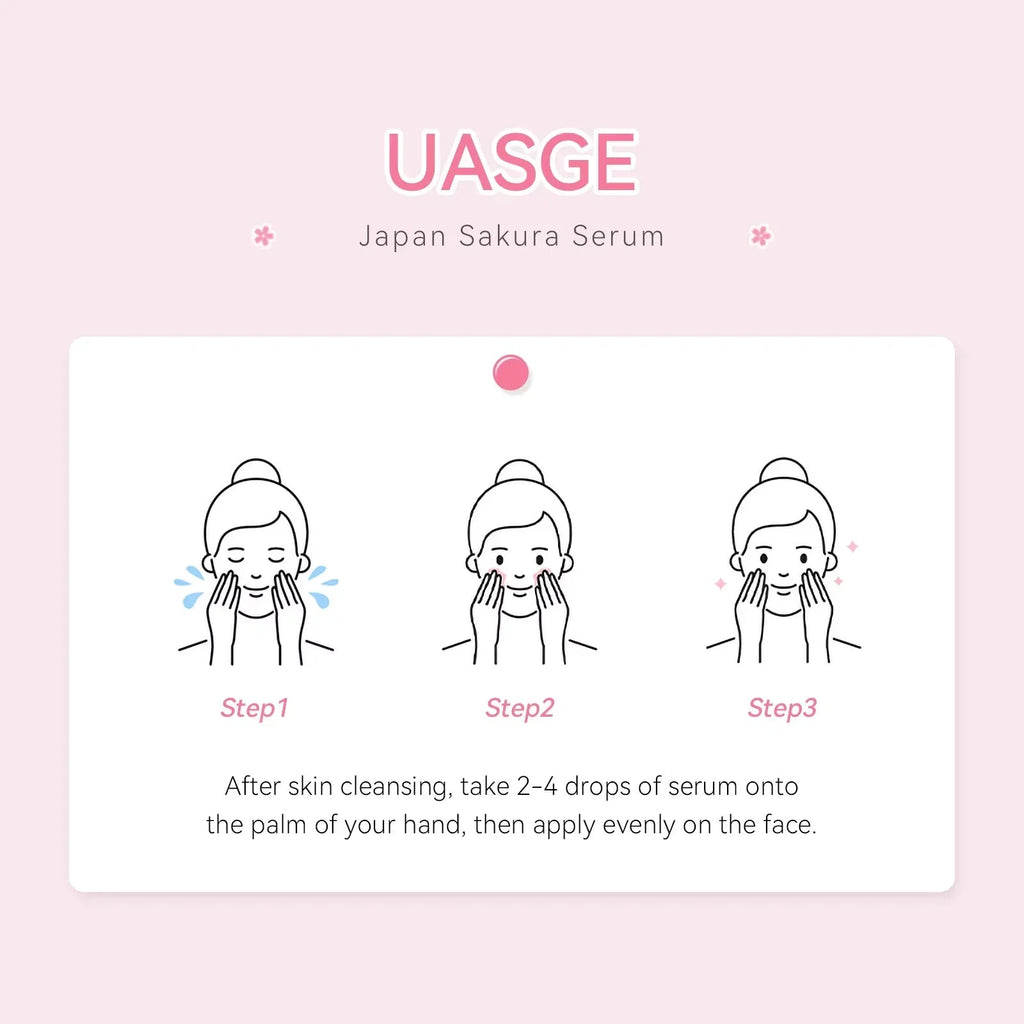 Siero Viso Sakura Sbiancante Anti - Invecchiamento | Glow - Glow