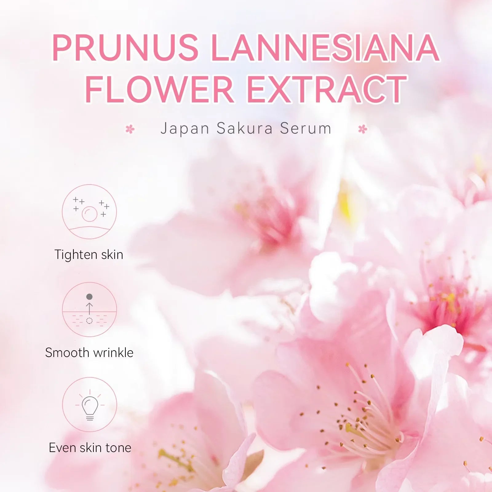 Siero Viso Sakura Sbiancante Anti - Invecchiamento | Glow - Glow