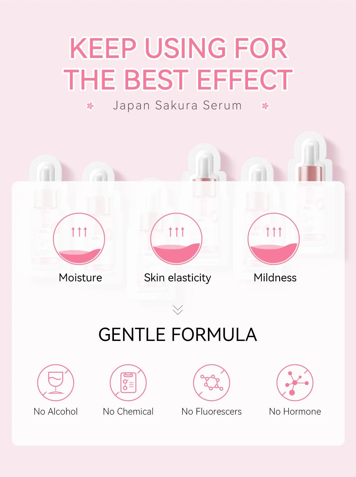 Siero Viso Sakura Sbiancante Anti - Invecchiamento | Glow - Glow