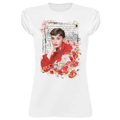 T-shirt Audrey Floral 100% Cotone Bio - STREET STYLE - Glow