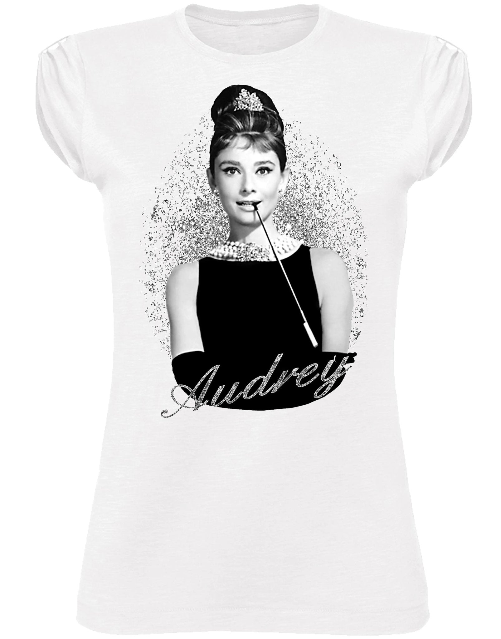 T-shirt Audrey Hepburn Donna - Cotone 100% Bio - Glow