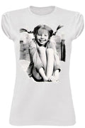 T-shirt Donna Bambina con Treccine - Glow