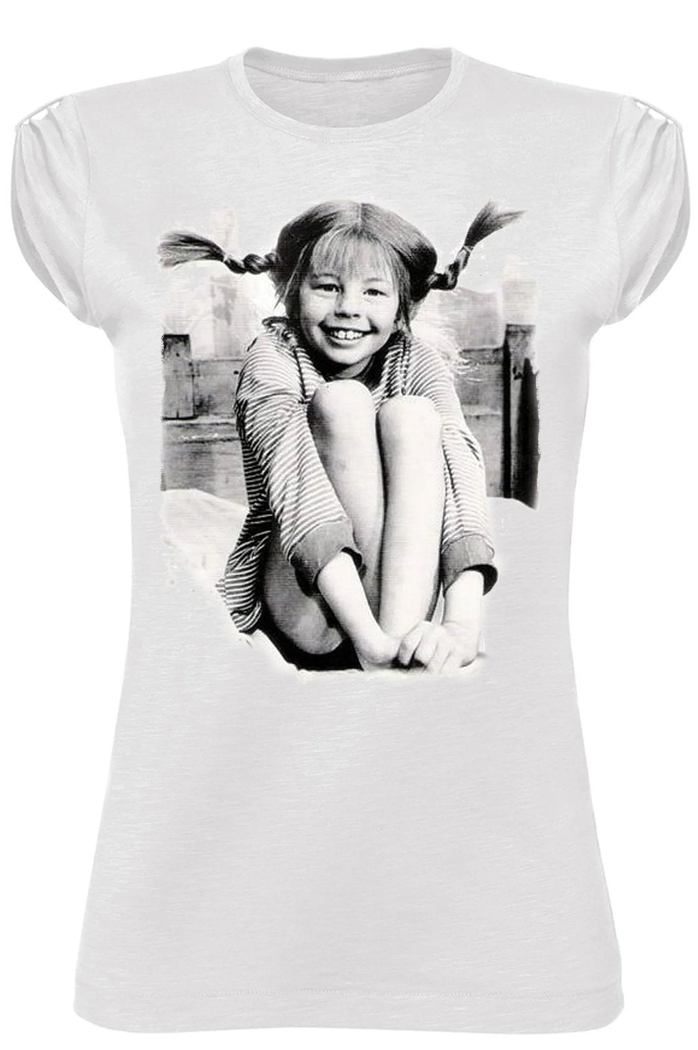 T-shirt Donna Bambina con Treccine - Glow