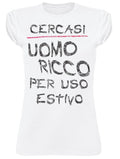 T-shirt Donna STREET STYLE Cotone Bio Slub - Glow