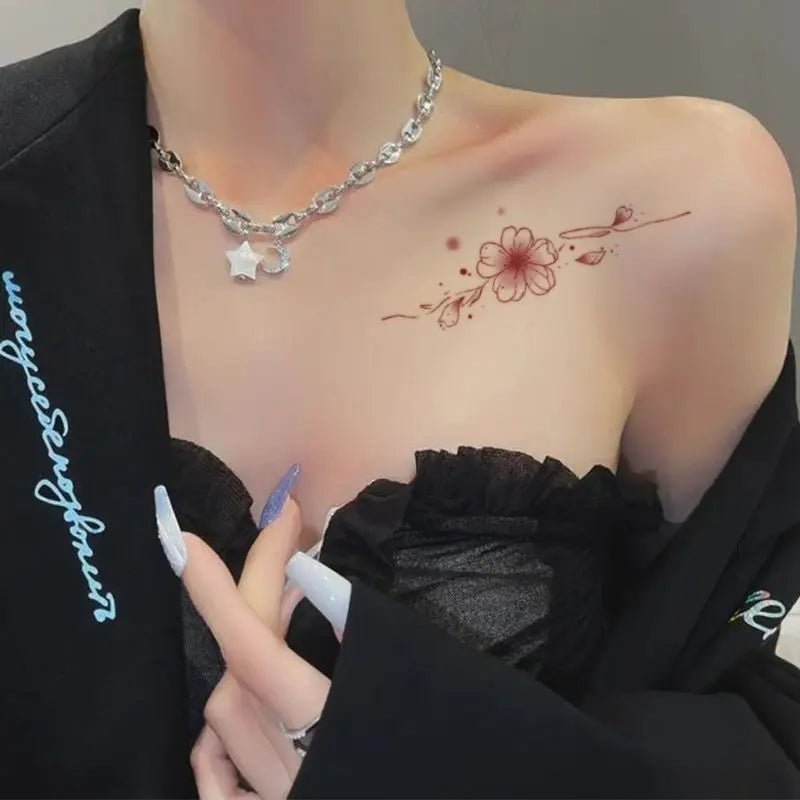 Tatuaggi Temporanei Sakura Fiore di Ciliegio | Glow - Glow
