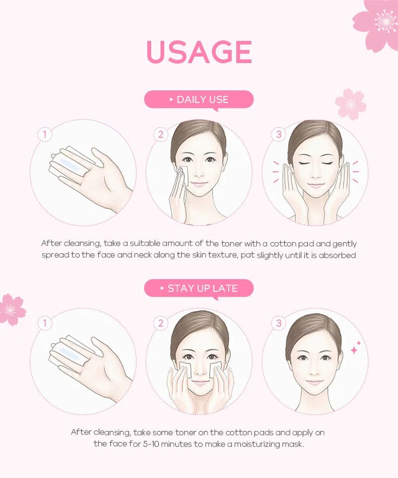 Toner Viso Idratante Profondo Sakura 100ml | Glow - Glow