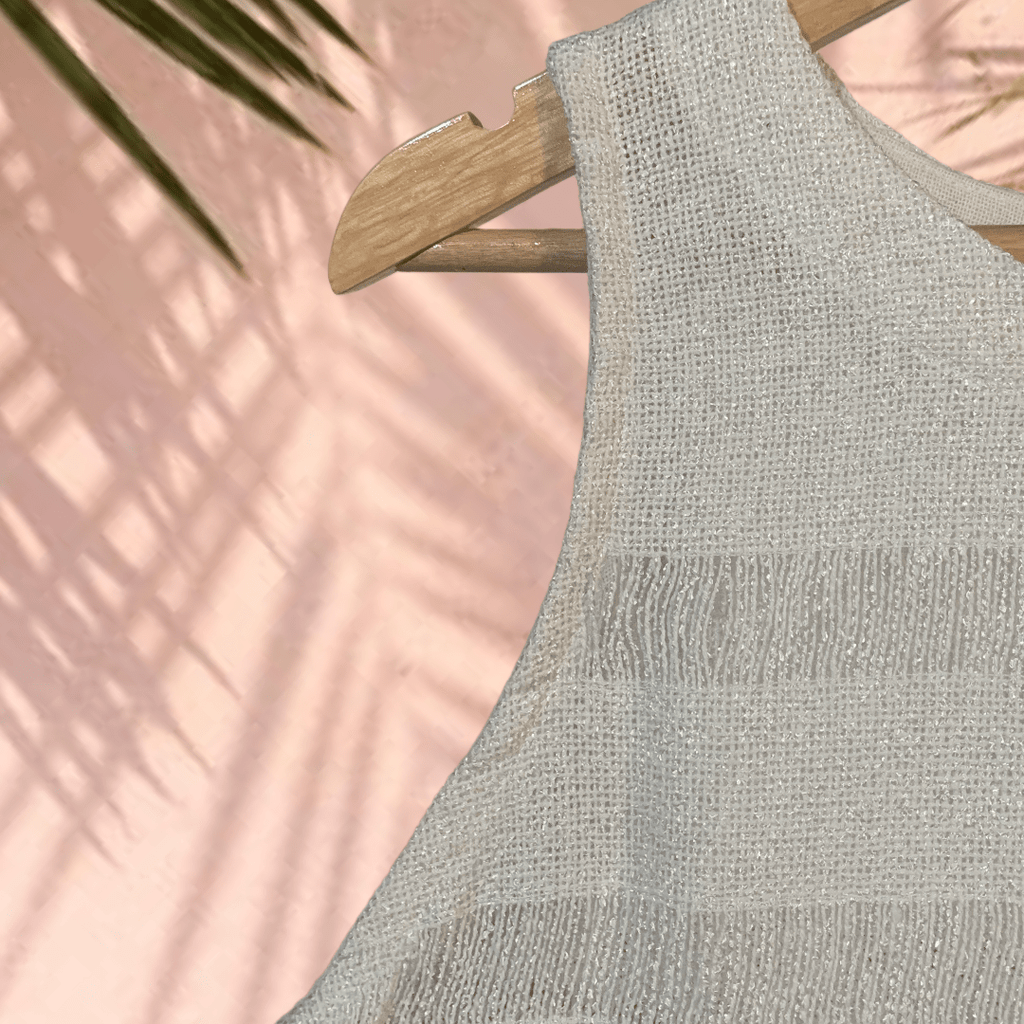 Top in cotone grezzo 🌱 Avorio - Glow